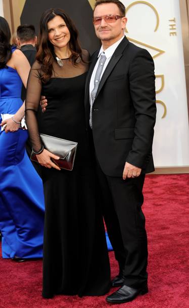 Bono con la moglie Ali Hewson (Olycom)
